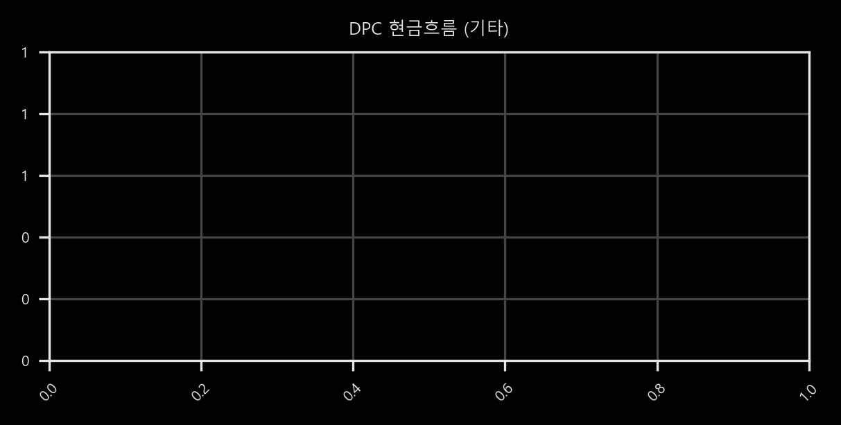 현금흐름 - 기타